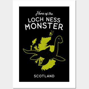 Home of the Loch Ness Monster – Scotland UK Cryptid Posters and Art